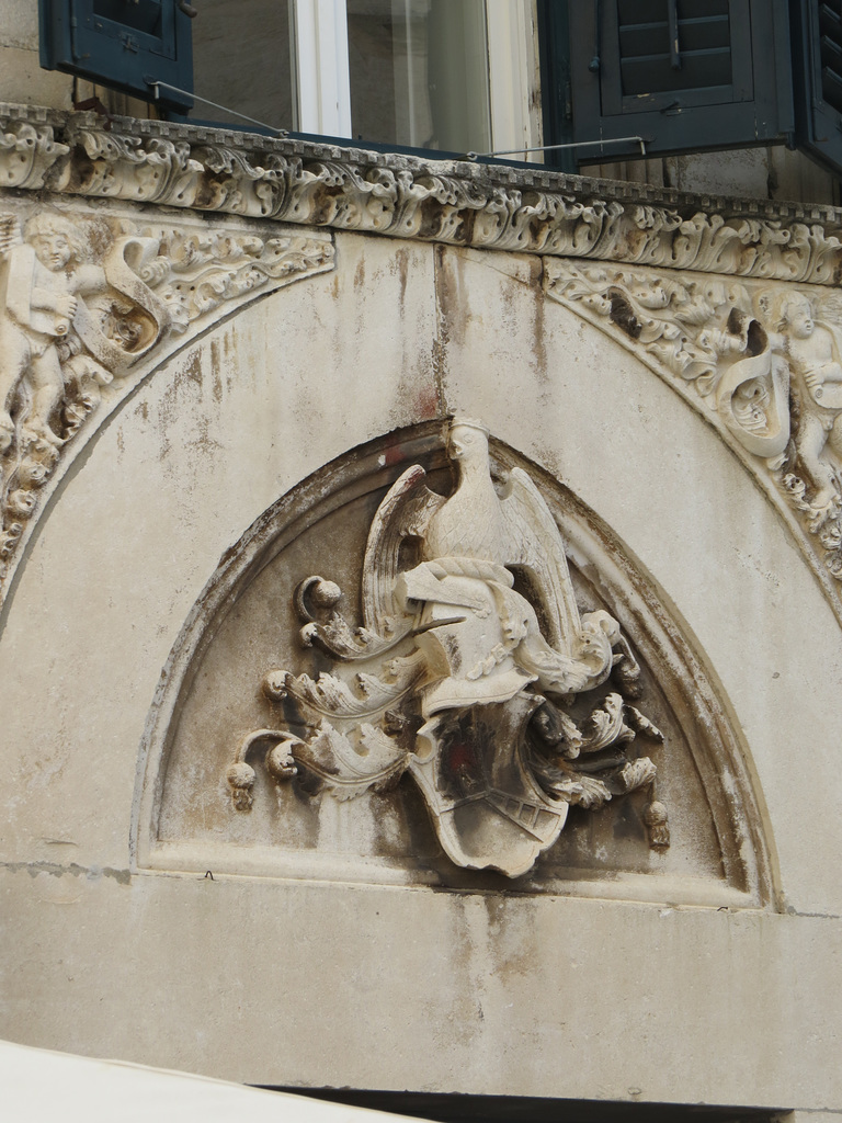 Dubrovnik, décoration murale.
