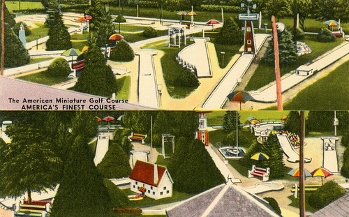 The American Miniature Golf Course, America's Finest Course, Leola, Pa.