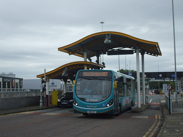 DSCF8029 Arriva Merseyside 6003 (SM15 HVZ) leaving the Queensway Mersey Tunnel in Birkenhead - 16 Jun 2017 DSCF8029 Arriva Merseyside 6003 (SM15 HVZ) leaving the Queensway Mersey Tunnel in Birkenhead - 16 Jun 2017