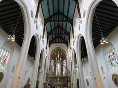 st mary r.c. church, derby, derbs ; c19 by pugin 1837-9