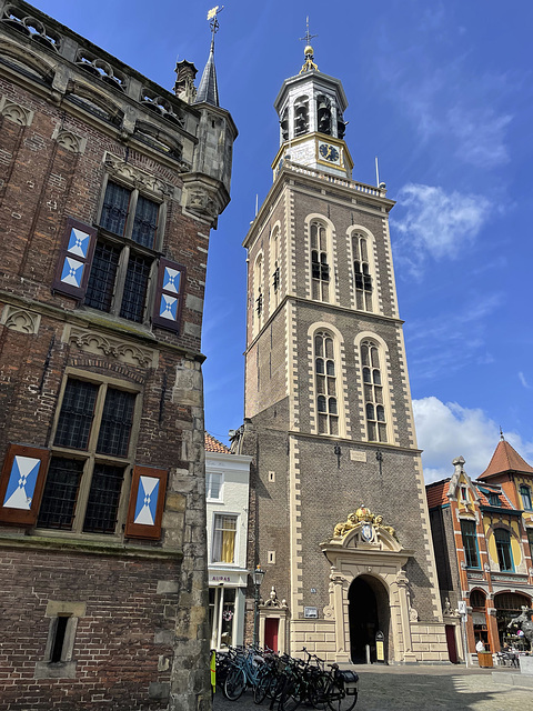 Nieuwe Toren and Old Town Hall, Kampen