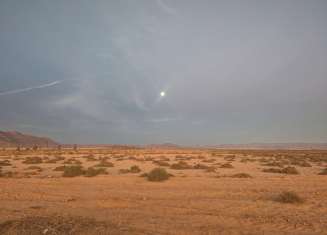 Lever de lune / Moonrise