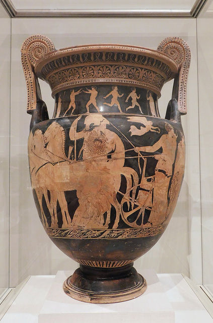 Terracotta Volute Krater Signed by Polion in the Metropolitan Museum of Art, October 2023