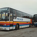 407/03 Premier Travel Services (Stagecoach Cambus) H407 GAV and K911 RGE at Cambridge garage - 1 Mar 1997