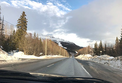 on the road back from Åre to Krokom