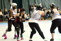 The Hell Betties jammer makes her move