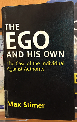 THE EGO AND HIS OWN