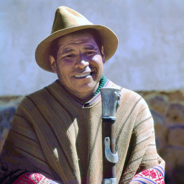 Smile from a warayoc - Cuzco Smile from a warayoc - Cuzco