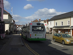 DSCF1843 Stephensons of Essex LX51 FGE in Great Dunmow - 26 Sep 2015