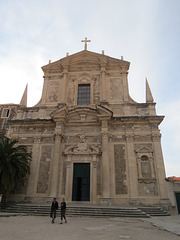 Dubrovnik, église Saint-Ignace.