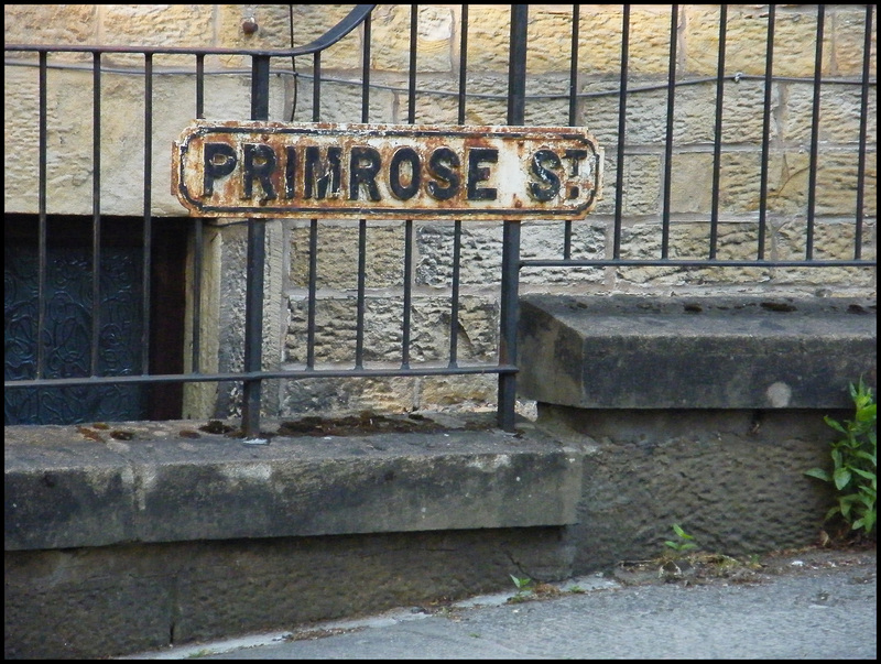 Primrose Street sign