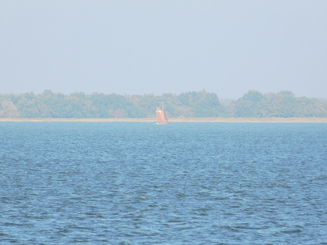 Zeesenboot vor Born a. Darß