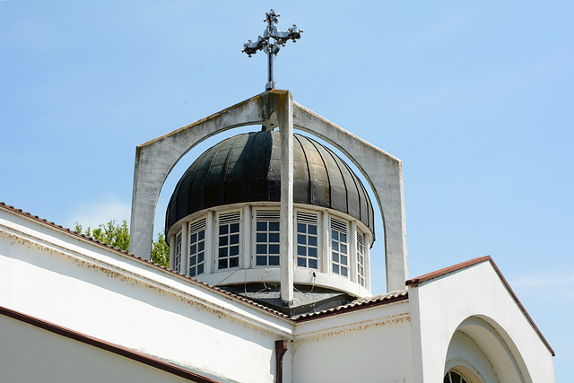 Bulgaria, Rupite, The Top of the Church of St. Petka in the Vanga Museum Complex