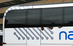 Rust marks on National Express Ltd 392 (BV19 XPT) at Peterborough - 21 Mar 2024 (P1170730)