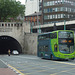 DSCF7952 Arriva Merseyside 4500 (MX13 AFA) leaving the Queensway Mersey Tunnel in Liverpool - 16 Jun 2017