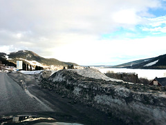 on the road back from Åre to Krokom