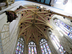 st mary r.c. church, derby, derbs ; c19 by a.w.pugin 1837-9