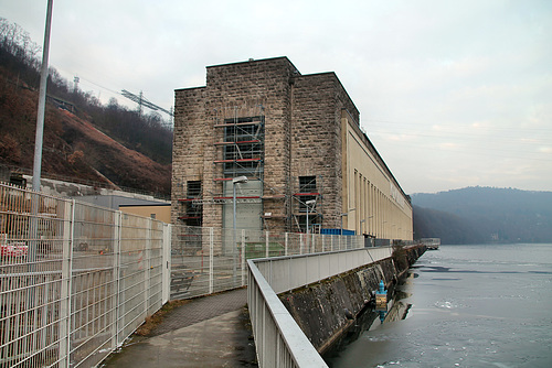 Maschinenhalle des historischen Pumpspeicherkraftwerks Koepchenwerk (Herdecke) / 3.03.2018