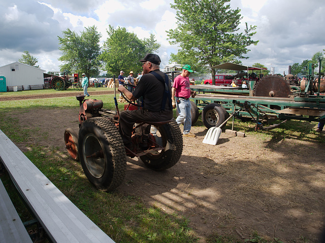 There were Small Tractors