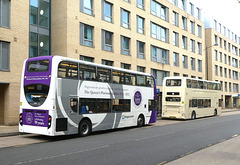 Stagecoach East 19597 (AE10 BXK) and Grey’s of Ely SN04 AEM in Cambridge - 22 Apr 2024 (P1170978)