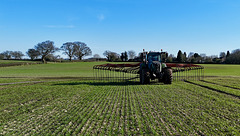 Tractors are back after winter