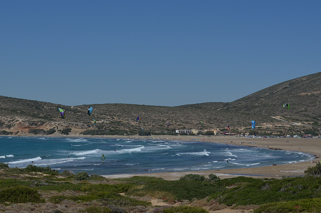 Rhodes, Aegean Bay of Prasonisi