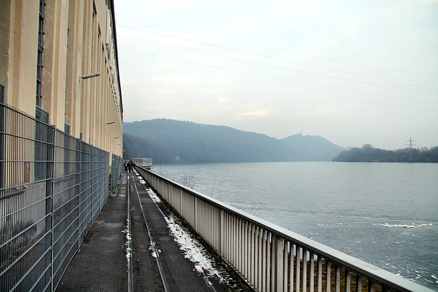 Hengsteysee, Weg am Koepchenwerk (Herdecke) / 3.03.2018