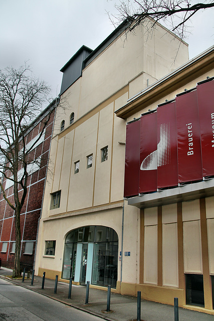 Eingang zum Brauerei-Museum (Dortmund-Nordstadt) / 27.03.2018