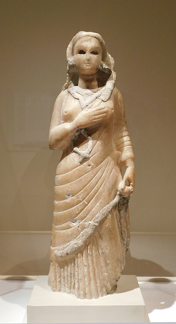 Statuette of a Standing Female Figure from Borsippa in the Metropolitan Museum of Art, June 2019