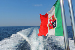 by boat to Trieste