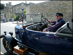 driving a bullnose Morris