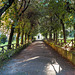 Abbazia delle Tre Fontane. Il viale del martirio di San Paolo.