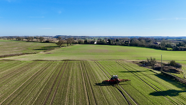 Tractors are back after winter