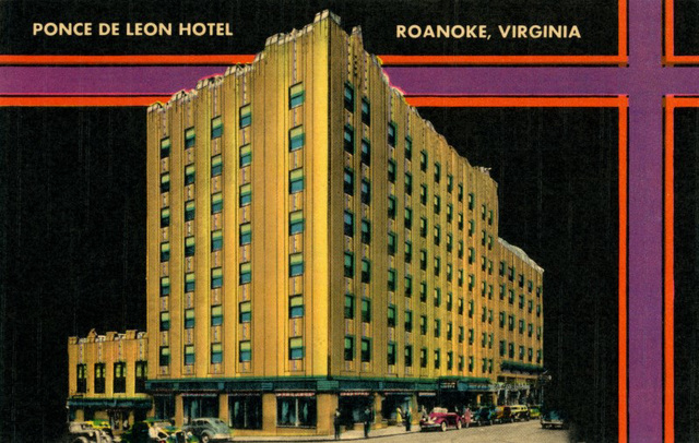 Ponce de Leon Hotel, Roanoke, Virginia