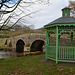 Dartmoor, Gazebo and Old Stone Bridge over West Dart River