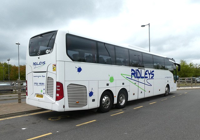 Ridleys Coaches BV71 HYN at Trumpington P&R, Cambridge - 22 Apr 2024 (P1180059)
