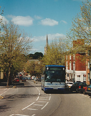 Cambridge Coach Services M306 BAV in Saffron Walden - 27 May 1997