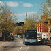 Cambridge Coach Services M306 BAV in Saffron Walden - 27 May 1997