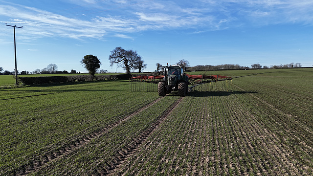 Tractors are back after winter