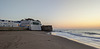 Traces de pas sur la plage / Beach footprints