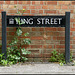 King Street street sign