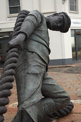 Dock Worker - Sculpture at St Helier