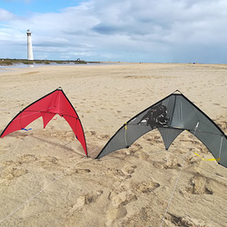 Venom kites on Morro Jable beach, Fuerteventura 2018