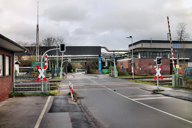 Talstraße, Bahnübergang (Gladbeck) / 24.12.2022