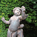 Garden statue, Melbourne Hall, Derbyshire