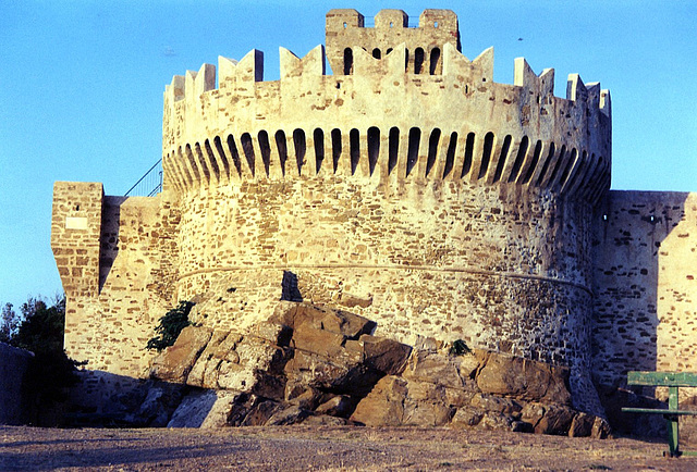 Festung Rocca di Populonia Italien