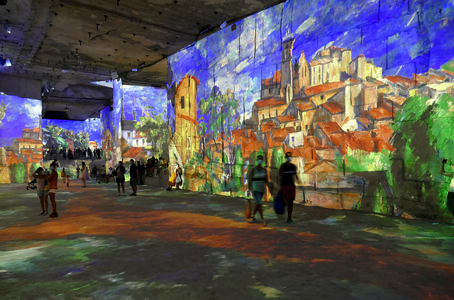 Cézanne, le maître de la Provence s'invite aux "Carrières de lumières - Baux-de-Provence