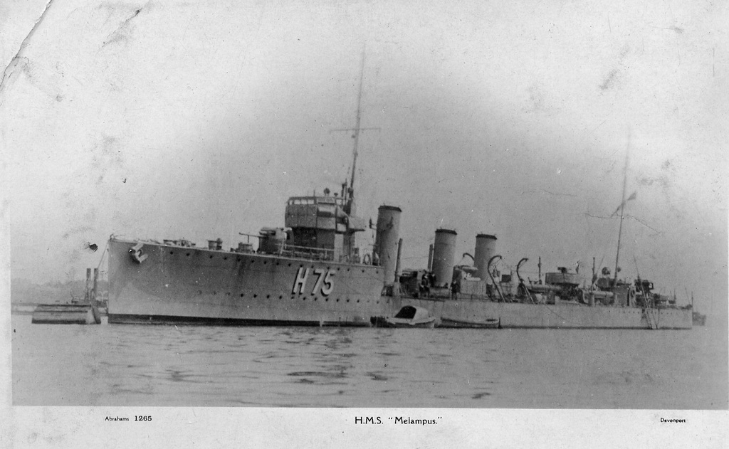 HMS Melampus at Devonport