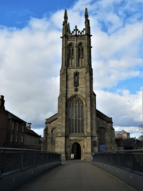 st mary r.c. church, derby, derbs ; c19 by pugin 1837-9 (1)