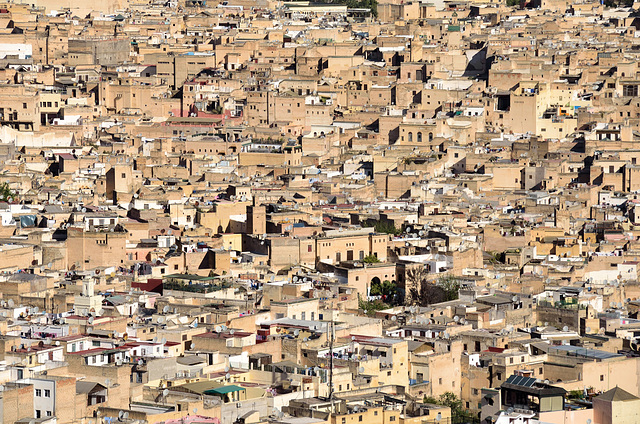 Fes - Blick auf die Altstadt